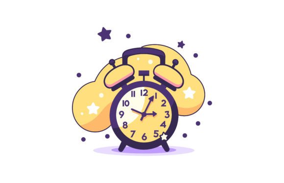 Alarm Clock Vector Flat Illustration: A Practical Asset for Designers and Educators