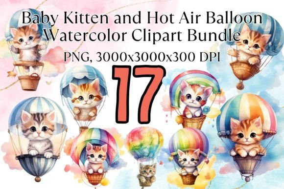 Kitten Cat Watercolor Clipart Bundle: A Practical Asset for Designers and Educators