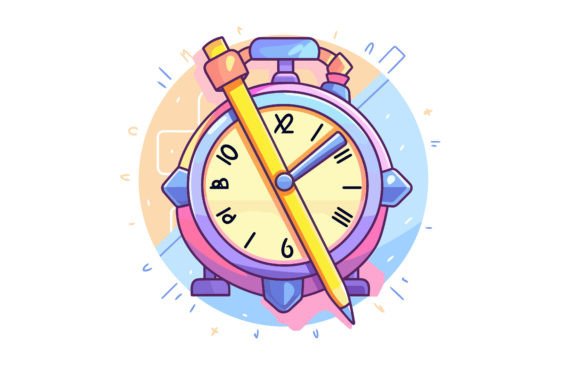 Wall Clock Vector Flat Illustration: A Practical Design Asset for Real-World Projects