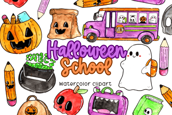 Watercolor Halloween School Clipart: A Practical Guide for Educators and Designers